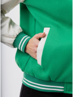 Dámska baseballová bunda GLANO - zelená