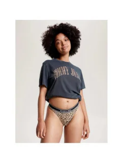 Dámske nohavičky UW0UW04581 0HD zvierací vzor - Tommy Hilfiger