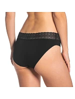 Dámské kalhotky bikiny L-4002BI-02 černé - Lama Dámské kalhotky bikiny L-4002BI-02 černé - Lama