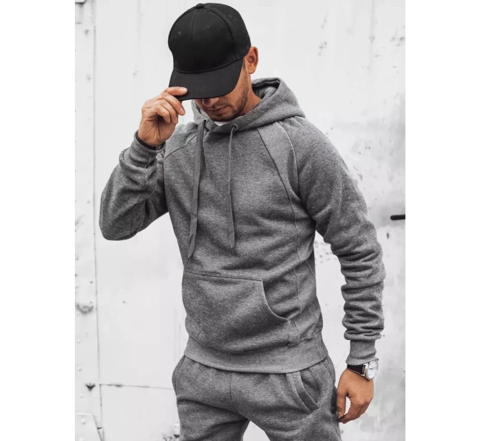 Pánské tmavě šedé tepláky Dstreet model 21966928 - FashionStreet