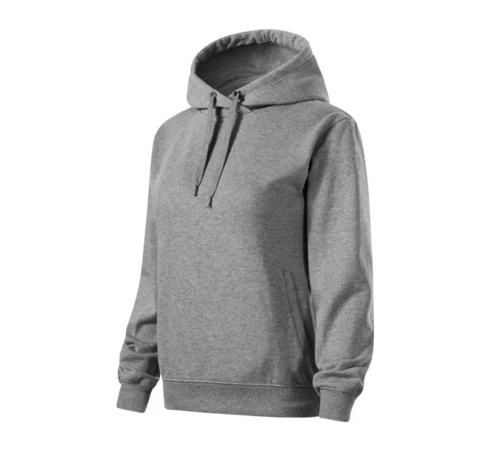 Malfini Moon W MLI-42112 tmavo šedá melanžová mikina