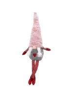 DÁMA ŠKRIATOK S HUŇATÝM KLOBÚKOM 45+36CM