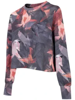 Dámska mikina W H4Z22 BLD034 90A - 4F