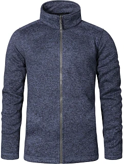 Promodoro 7720 Pánska pletená fleecová bunda 40.7720 heather blue