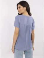 Blúzka D73761M11173A sivomodrá Blúzka D73761M11173A sivomodrá