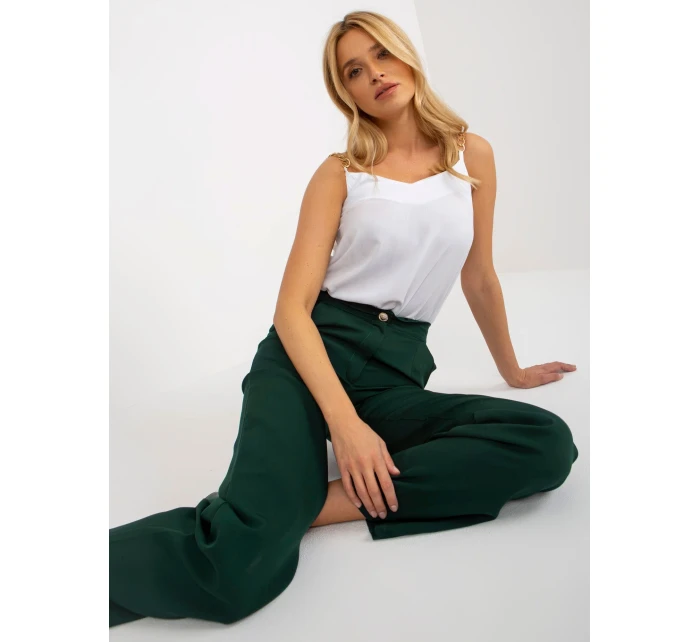 Nohavice LK SP 508862.36 tmavo zelené