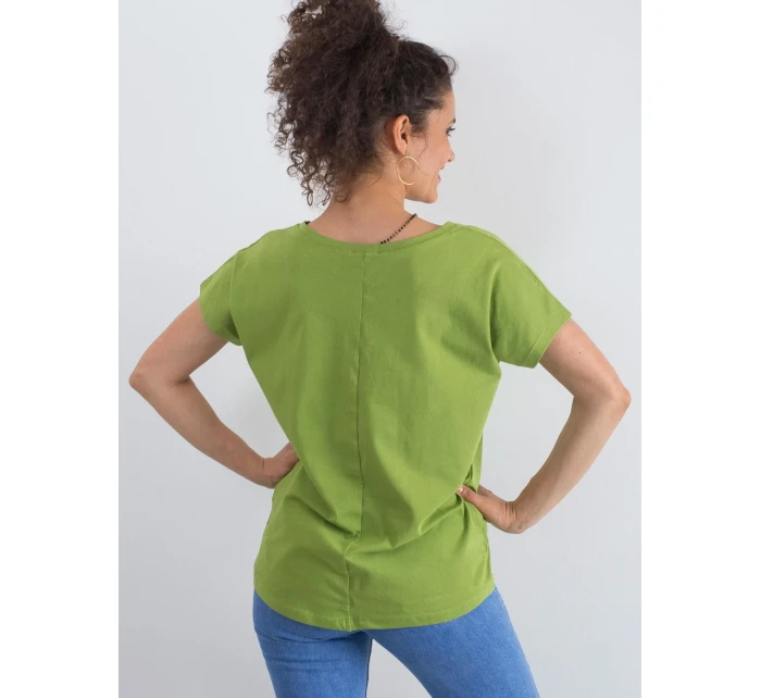 Tričko RV TS 4832.42P svetlo zelená