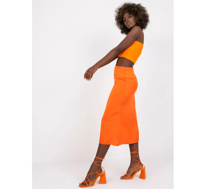 Sukňa WN SD 1702.21 oranžová