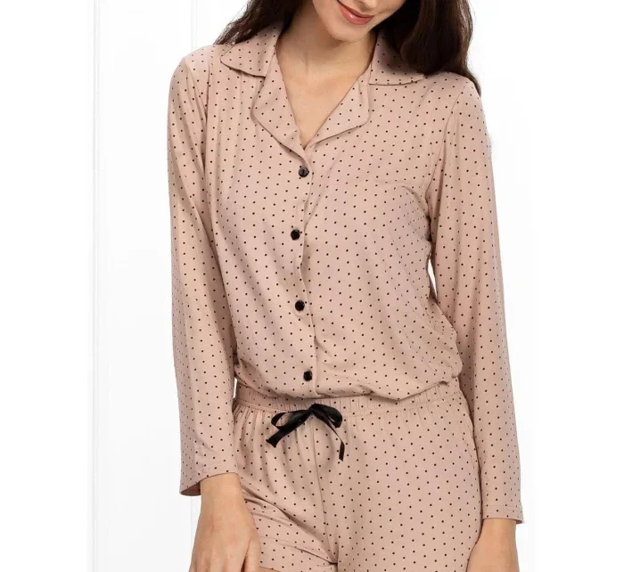 Dámske pyžamo Rose Powder Pink - Momenti Per Me Dámske pyžamo Rose Powder Pink - Momenti Per Me