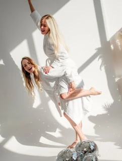 De Lafense 709 Manuela froté župan pre ženy M-2XL