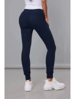 Tmavě modré teplákové kalhoty model 21475456 - J.STYLE