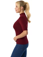 Dámske tričko Layla wine - BABELL Dámske tričko Layla wine - BABELL