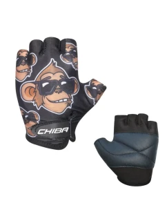 Rukavice CHIBA COOL KIDS black monkey XS