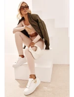 Dámské tenisky s ozdobou Bílé model 21659068 - Boto