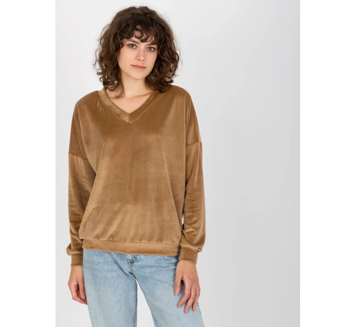 Mikina RV BL 8441.07P ťava Mikina RV BL 8441.07P ťava