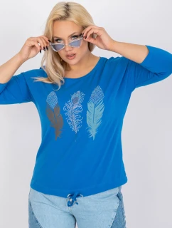 Bluzka RV BZ model 21127014 ciemny niebieski - FPrice