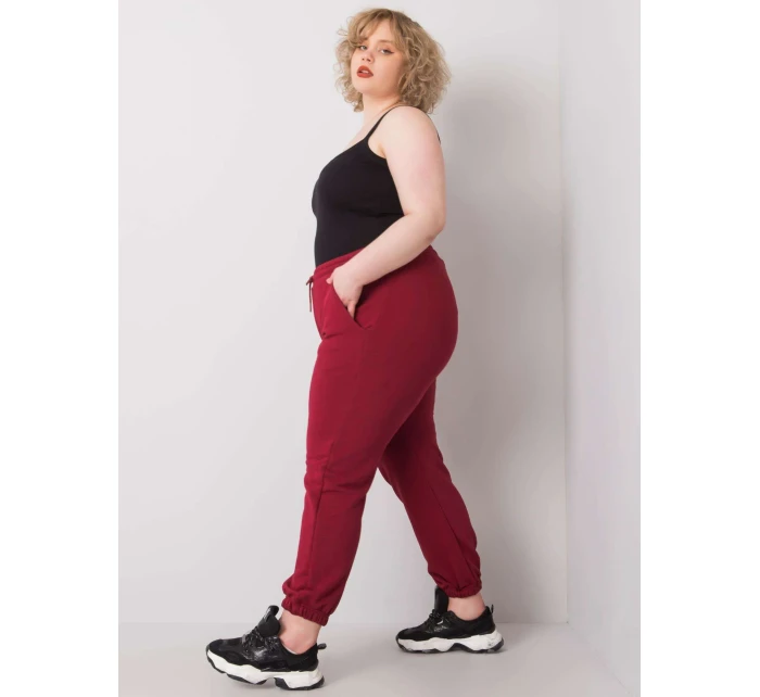 Tepláky RV DR 6331.86 gaštanová