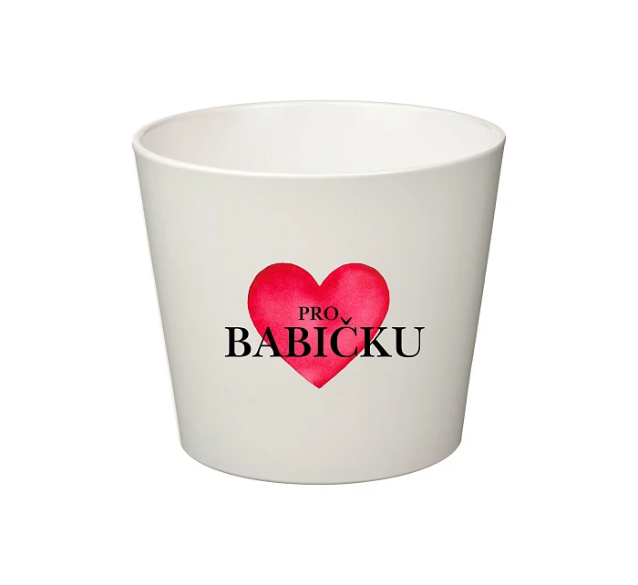 PRO BABIČKU - velký květináč PRO BABIČKU - velký květináč