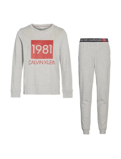 Dámsky pyžamový komplet QS6347E-020 - Calvin Klein