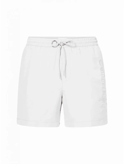 Pánske kúpacie kraťasy KM00718 YCD biele - Calvin Klein