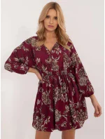 Šaty DHJ SK  fialové  model 20990256 - FPrice