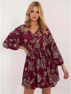 Šaty DHJ SK  fialové  model 20990256 - FPrice