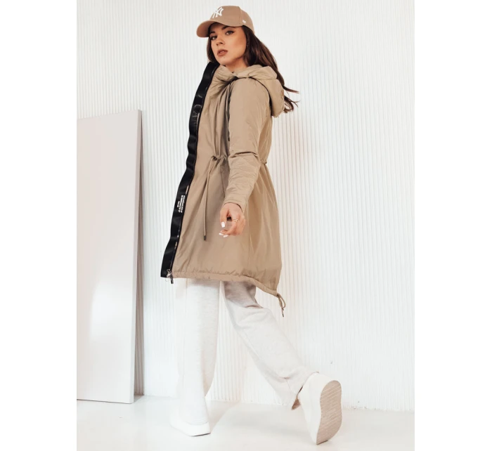 Dámská přechodná bunda parka beige Dstreet model 21974812 - FashionStreet