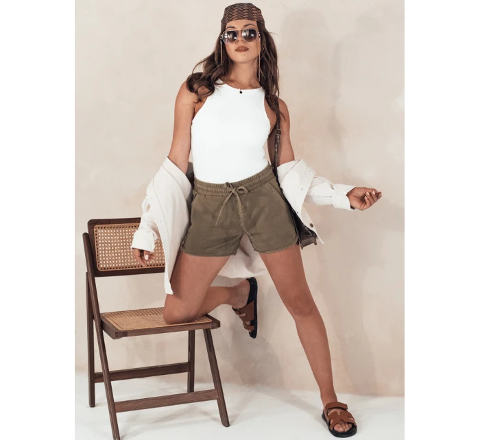 Dámské šortky hnědé Dstreet model 21977785 - FashionStreet