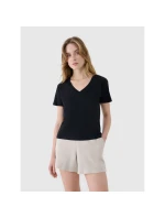 Dámské tričko oversize z modalu model 21433317 - 4F