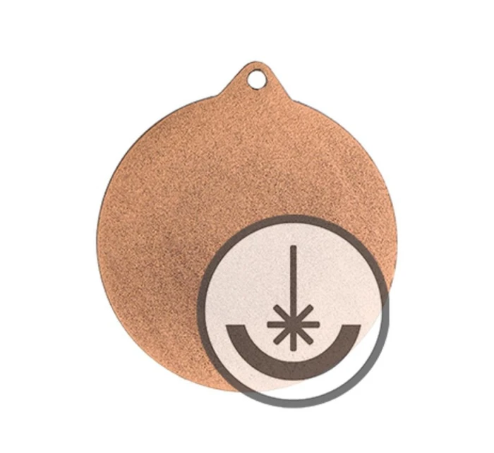 Laserom gravírovaná medaila - RMI