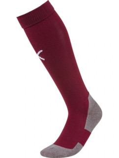 Pánske futbalové ponožky Liga Socks Core 703441 09 burgundy - Puma