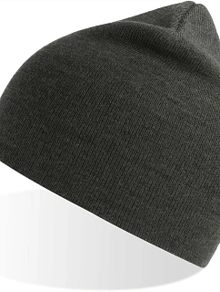 Atlantis Headwear Holly Pletená čiapka „Holly“ 33.0106 tmavošedá melírovaná