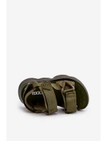 Dětské sandálky se zipy zelené model 21663697 - Boto Dětské sandálky se zipy zelené model 21663697 - Boto