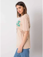 Tričko 327 TS 6390.69 béžová