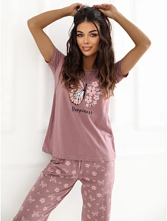 DU PI FP 300.94 tmavoružové pyžamo