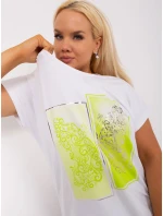 Bluzka RV BZ model 18691741 limonkowy - FPrice Bluzka RV BZ model 18691741 limonkowy - FPrice