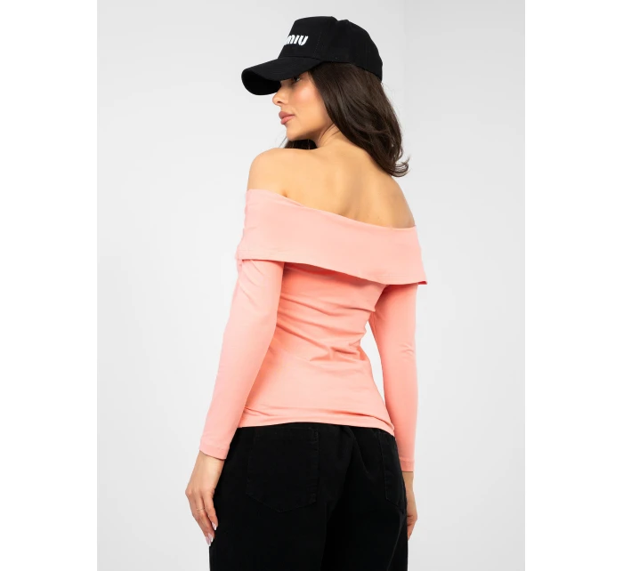 Blúzka RV BZ A1194.25 broskyňová Blúzka RV BZ A1194.25 broskyňová