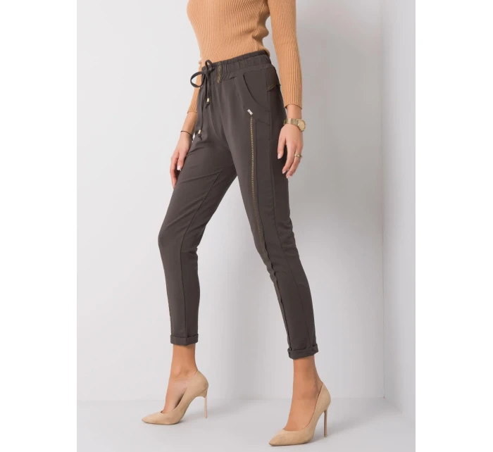 Tepláky RV DR model 17500003 tmavá khaki - FPrice Tepláky RV DR model 17500003 tmavá khaki - FPrice