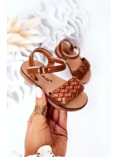 Dětské Pletené Sandály Camel Bailly