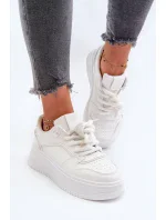 Dámske tenisky na platforme Vhisper z eko kože Dámske tenisky na platforme Vhisper z eko kože