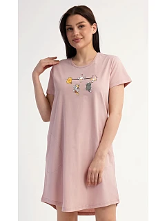 Dámské domácí šaty s krátkým rukávem model 22405619 - Vienetta