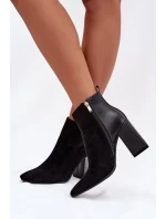 Topánky na podpätku model 221933 Step in style