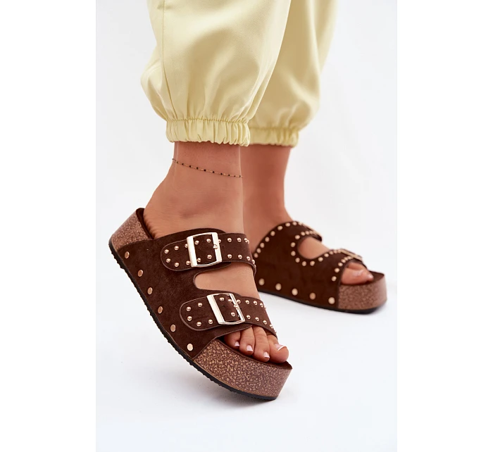 Žabky na platforme model 226518 Krok vo veľkom štýle