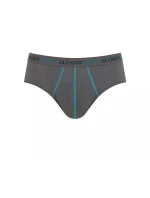 Pánske nohavičky Start Midi C2P box - HNEDÁ - SVETLÁ KOMBINÁCIA - čierna a sivá M003 - SLOGGI