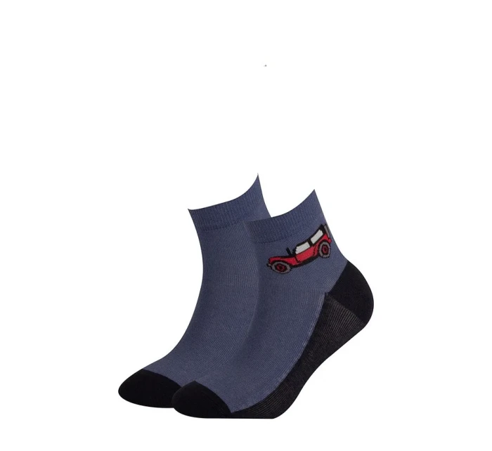 Gatta 224.N59, G24.N59 Cottoline Woisenne chlapčenské vzorované ponožky 21-26