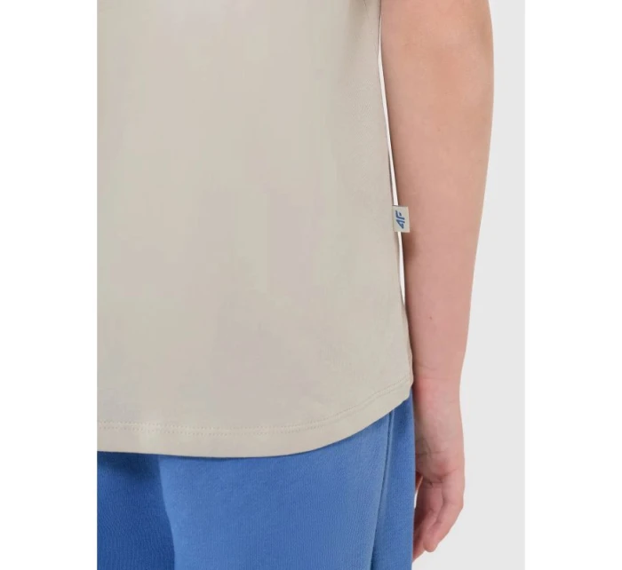 Chlapčenské bavlnené tričko 4F 4FJWSS25TTSHM2186-12S Chlapčenské bavlnené tričko 4F 4FJWSS25TTSHM2186-12S