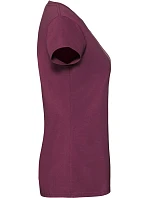 LadyFit Iconic 195 T Dámské tričko z těžké bavlny model 22431590 burgundy - Fruit of the Loom LadyFit Iconic 195 T Dámské tričko z těžké bavlny model 22431590 burgundy - Fruit of the Loom