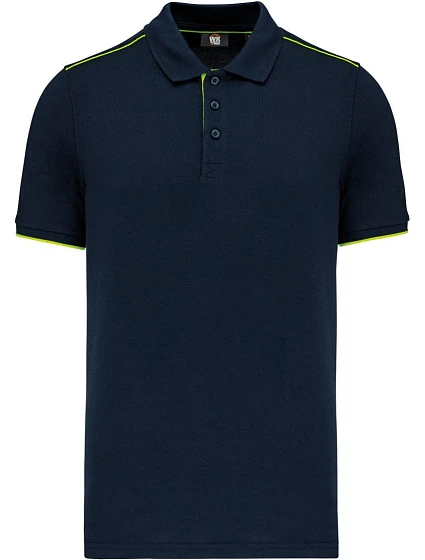 WK WK 270 Pánske pracovné polo tričko z piké „Day-to-Day“ 20.W270 tmavomodrá/fluorescenčná žltá WK WK 270 Pánske pracovné polo tričko z piké „Day-to-Day“ 20.W270 tmavomodrá/fluorescenčná žltá
