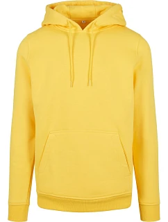BY 011 Mikina s kapucí z těžké bavlny yellow model 22435525 - Build your Brand