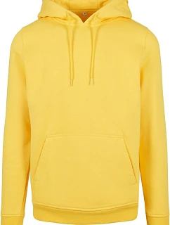 BY 011 Mikina s kapucí z těžké bavlny  yellow model 22435525 - Build your Brand